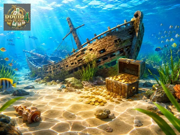 Tangkapan layar permainan Bingo Fishing dengan ikan dan target laut